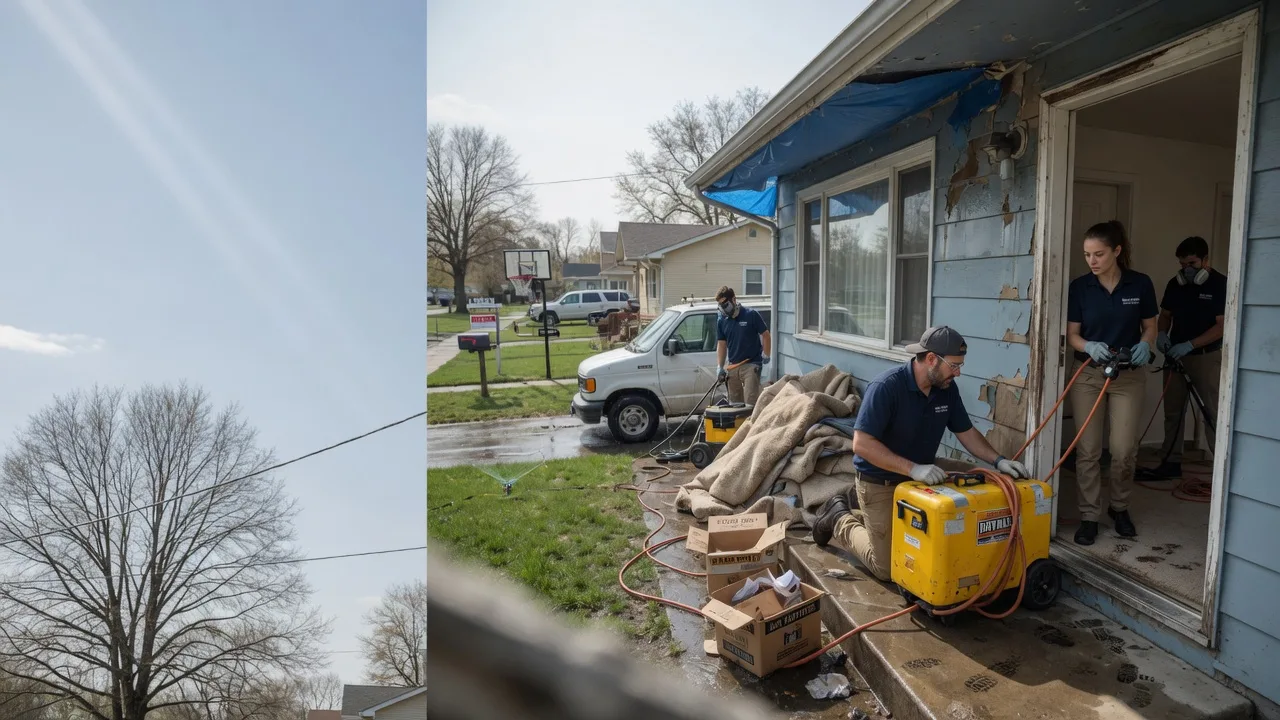 Basement Flood Cleanup in Penn Run, PA near me